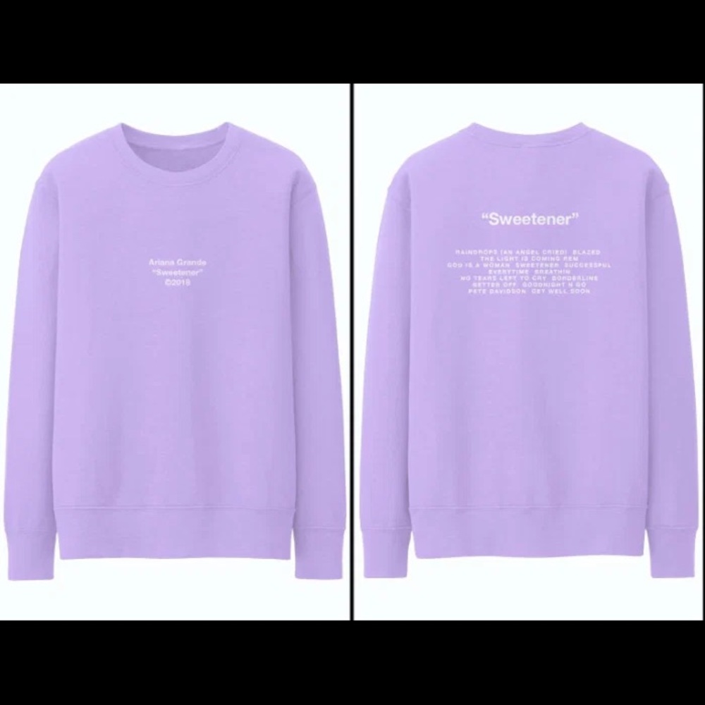 Rare Ariana grande 2018 sweetener merch